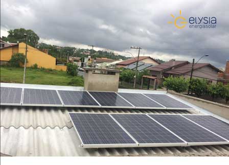 Sistema de energia solar em São Leopoldo - Rio Grande do Sul
