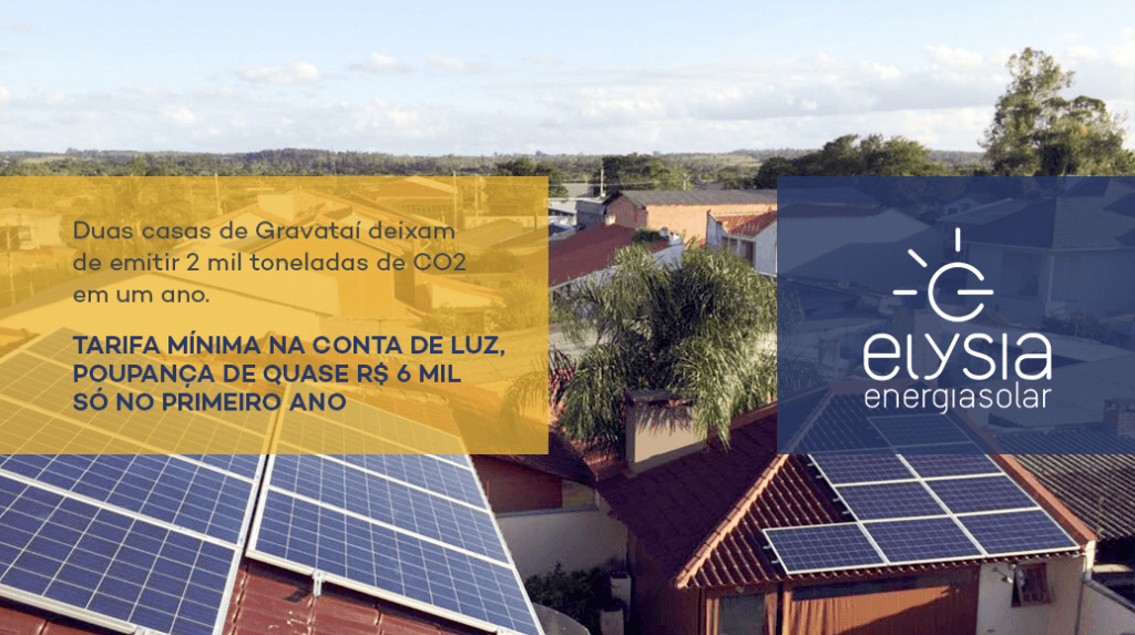 Energia Solar em Gravataí - Rio Grande do Sul Elysia