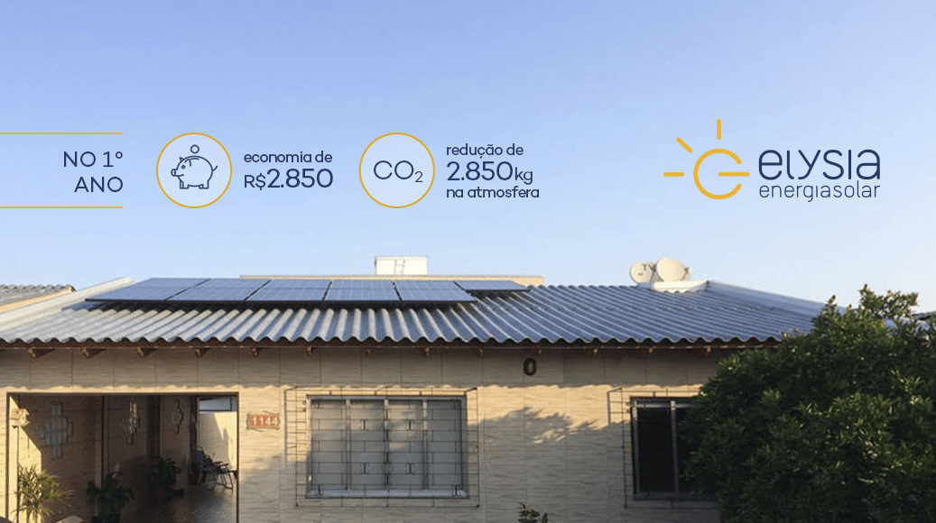 Sistema fotovoltaico em Eldorado do Sul - Elysia Rio Grande do Sul