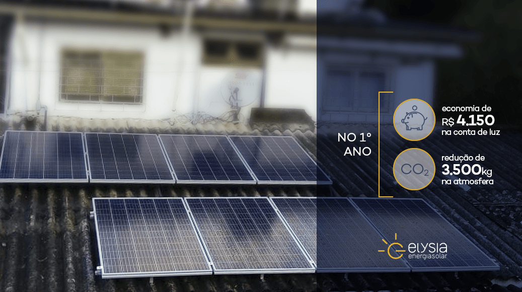 Energia fotovoltaica na zona norte de Porto Alegre - Elysia energia solar Rio Grande do Sul