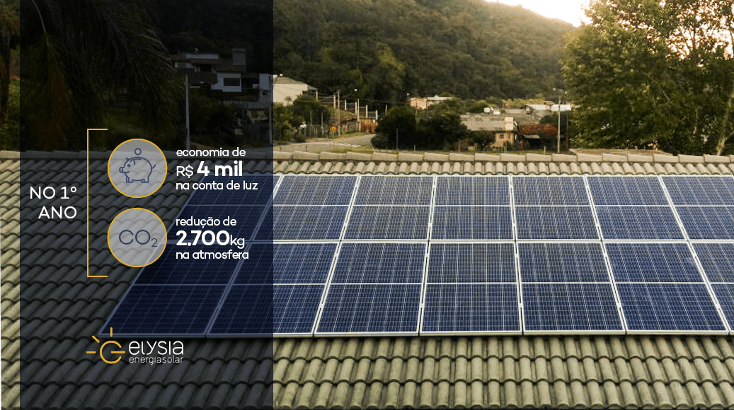 Energia solar em Riozinho - Elysia energia fotovoltaica Rio Grande do Sul