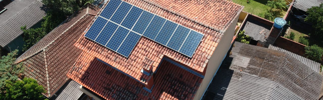 Instalação de energia solar na Região Metropolitana de Porto Alegre