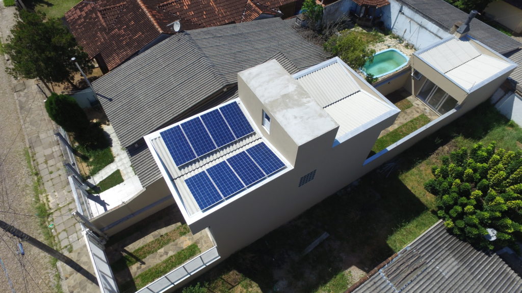 Energia solar fotovoltaica na zona sul de Porto Alegre