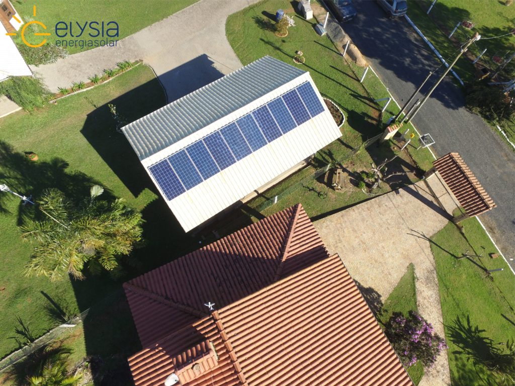 Energia solar Nova Santa Rita - Elysia sistema fotovoltaico RS