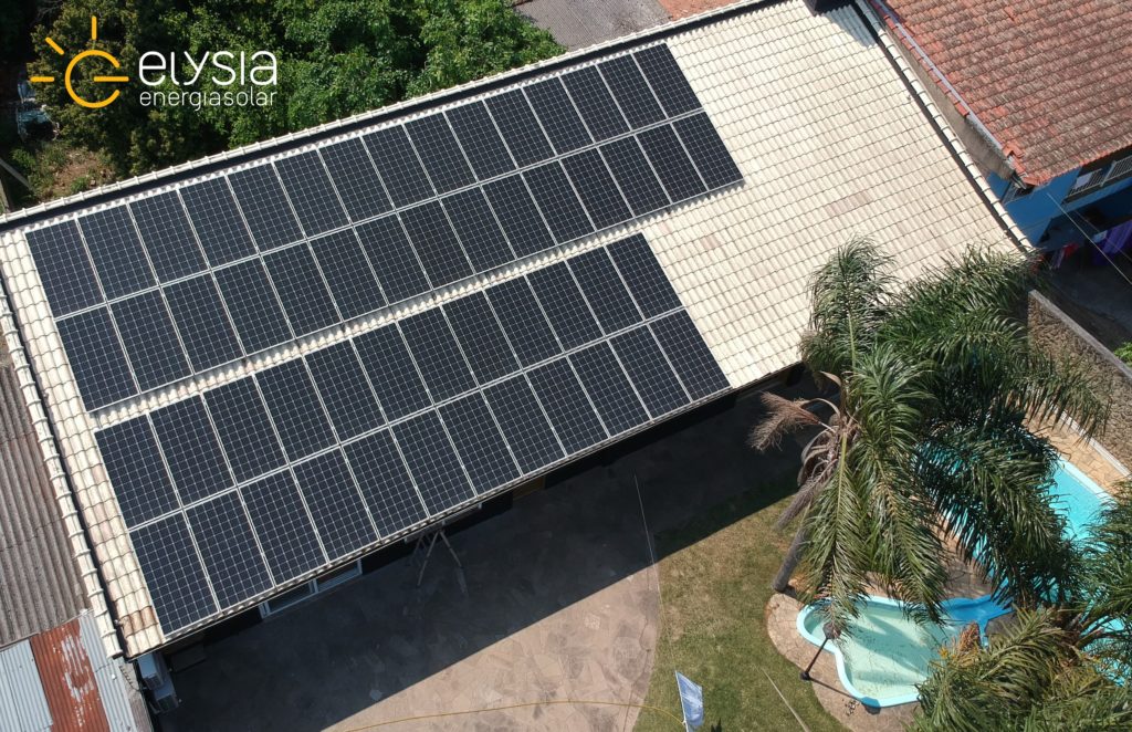 Energia solar residencial em Canoas - Elysia sistema fotovoltaico RS