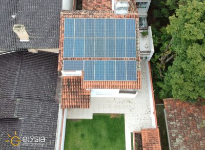 Sistema fotovoltaico residencial em Porto Alegre
