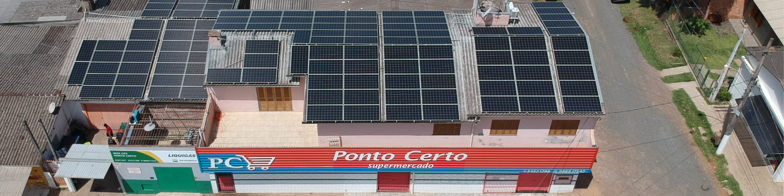 Energia solar comercial no Rio Grande do Sul - Elysia sistema fotovoltaico Gravataí