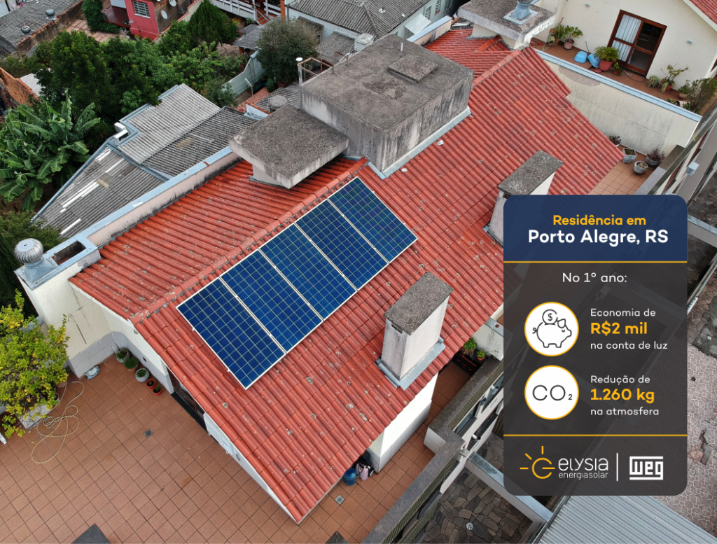 Sistema fotovoltaico compacto - Elysia energia solar Porto Alegre