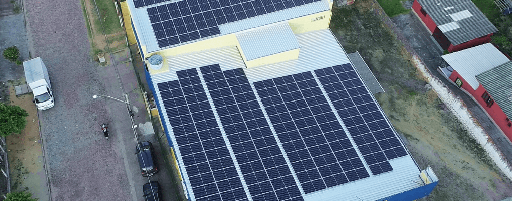 Energia solar supermercado Viamão Elysia