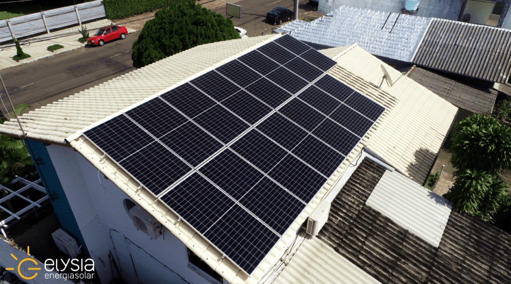 Energia solar clínica veterinária São leopoldo - Energia fotovoltaica Elysia Vale dos Sinos