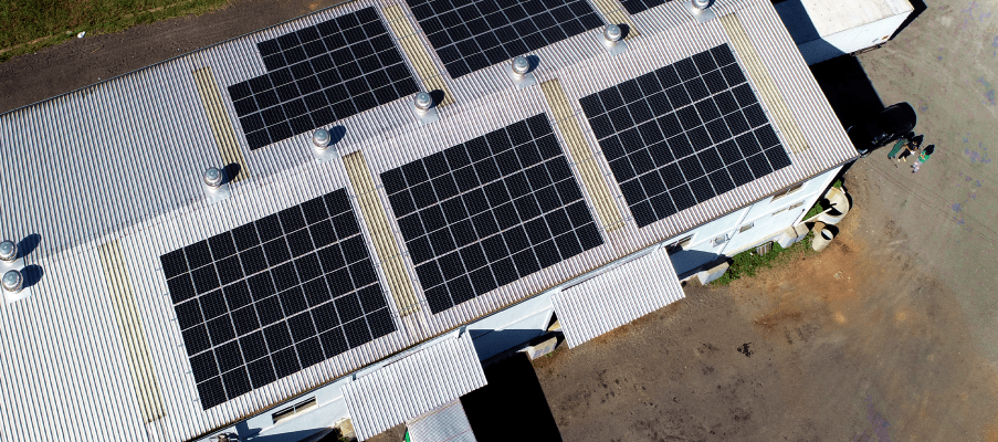 Sistema fotovoltaica em indústria - Elysia energia solar Rio Grande do Sul