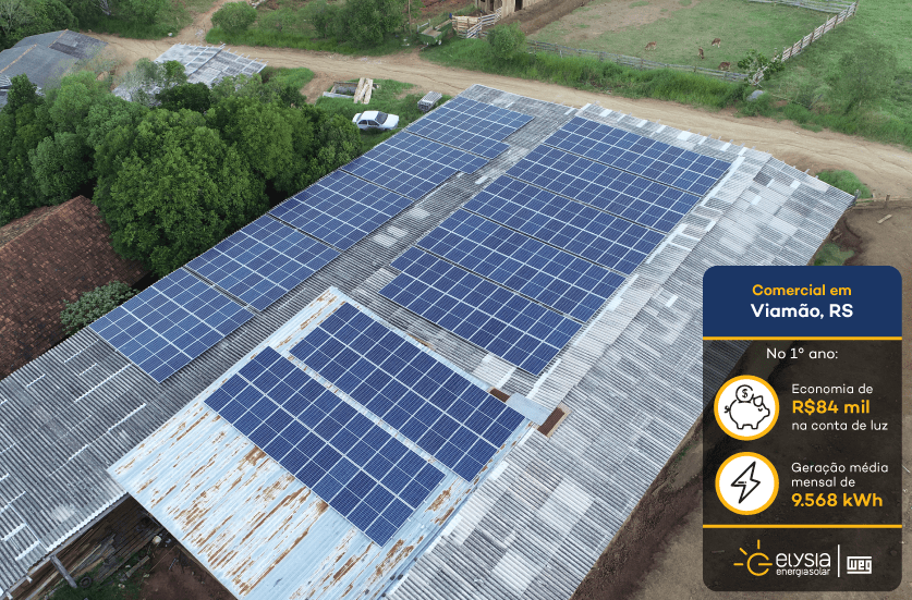 Energia solar Viamão - Elysia sistema fotovoltaico Rio Grande do Sul