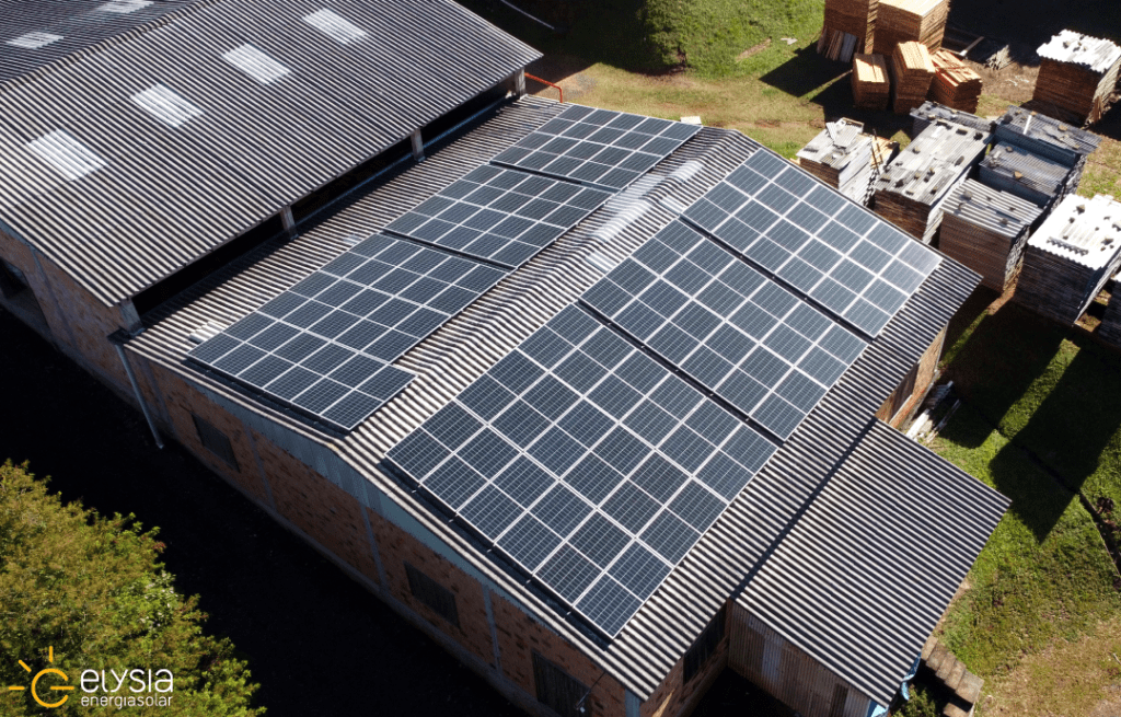 Energia solar em fabricante de móveis em Gravataí
