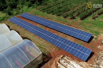 Energia solar em produção rural - Elysia sistema fotovoltaico São Sebastião do Caí