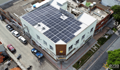 Energia soloar Padaria Rio Grande - Elysia sistema fotovoltaico comercial