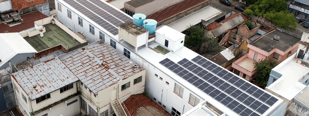 Energia solar em instituição de Porto Alegre