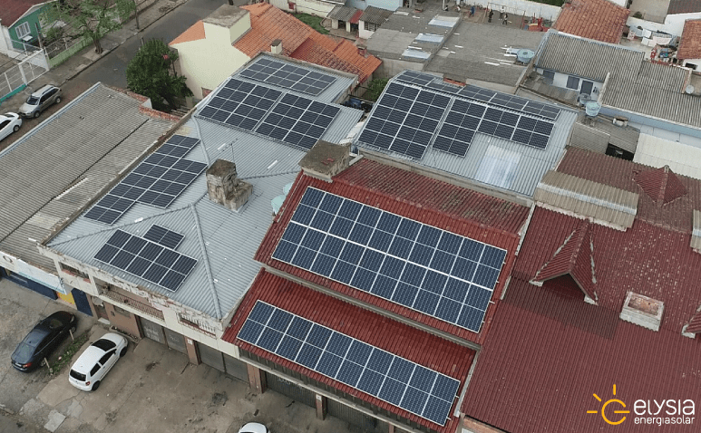 Energia fotovoltaica comercial em Porto Alegre