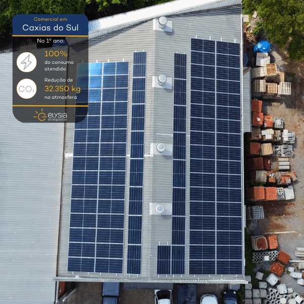 Empresa Caxias do Sul Energia solar Elysia