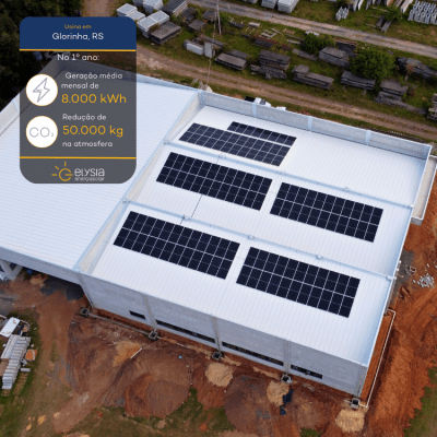 Fábrica energia solar Elysia Rio Grande do Sul